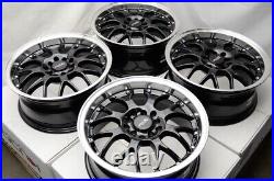 16 Wheels Rims Black Acura RSX Chrysler Sebring Honda Accord Civic Odyssey Pilot