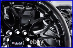 17 Wheels Black Rims 5x100 5x114.3 Honda Civic Accord CR-V Crosstour Pilot (4)