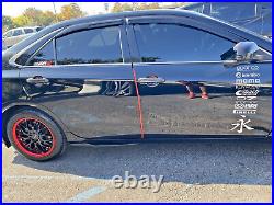 17 Wheels Black Rims 5x100 5x114.3 Honda Civic Accord CR-V Crosstour Pilot (4)