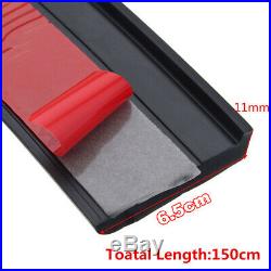 1Pair 150cm Car Fender Flare Extension Wheel Eyebrow Moulding Trim Protector Lip