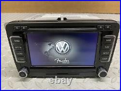 2006-2015 Volkswagen RNS510 Touch Screen Navigation Radio FENDER With Code