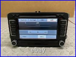 2006-2015 Volkswagen RNS510 Touch Screen Navigation Radio FENDER With Code