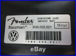 2015 Volkswagen Golf Fender Bassman Subwoofer 2x2Q EAB16109B 5G0035621 OEM