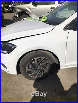 2017-2019 Vw Golf Mk7.5 Passenger Near Side Front Wing Fender Panel White C4a