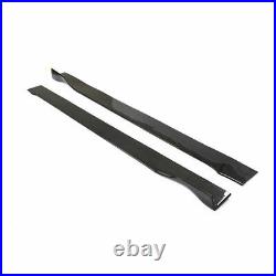 210.82CM Carbon Fiber Side Skirts Panel Extension Spoiler Fit for Universal 83