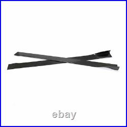 210.82CM Carbon Fiber Side Skirts Panel Extension Spoiler Fit for Universal 83