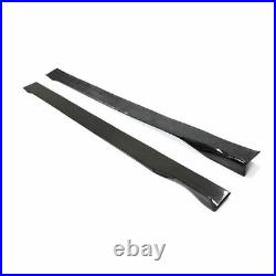 210.82CM Carbon Fiber Side Skirts Panel Extension Spoiler Fit for Universal 83