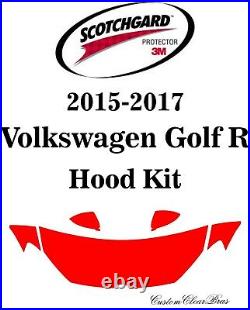3M Scotchgard Paint Protection Film Clear 2015 2016 2017 Volkswagen Golf R