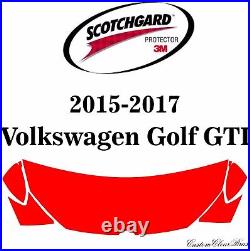 3M Scotchgard Paint Protection Film Clear Kit 2015 2016 2017 Volkswagen Golf GTI