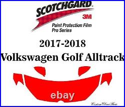 3M Scotchgard Paint Protection Film Pro Serie 2017 2018 Volkswagen Golf Alltrack