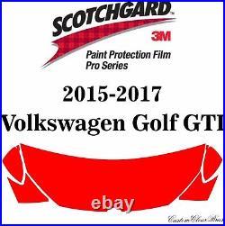 3M Scotchgard Paint Protection Pro Series 2015 2016 2017 Volkswagen Golf GTI