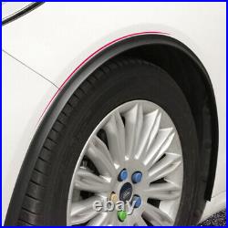 4PCS 1.5M Rubber Fender Flares Protector Wheel Moulding Trims Stickers Universal