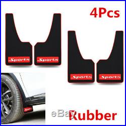 4PCS Rubber Car Styling Sport Mud Flap Fender Cover For Honda Civic 06-11 Accord