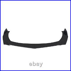 4PCS Universal Front Bumper Lip Body Kit Spoiler Fit GMC Honda Civic BMW Benz FL