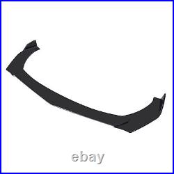 4PCS Universal Front Bumper Lip Body Kit Spoiler Fit GMC Honda Civic BMW Benz FL