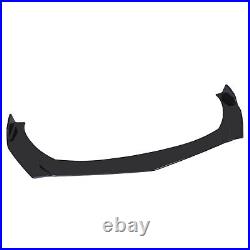 4PCS Universal Front Bumper Lip Body Kit Spoiler Fit GMC Honda Civic BMW Benz FL