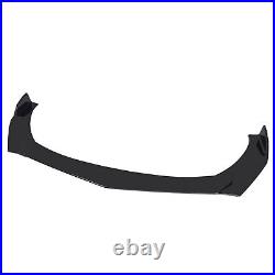 4PCS Universal Front Bumper Lip Body Kit Spoiler Fit GMC Honda Civic BMW Benz FL