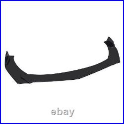 4PCS Universal Front Bumper Lip Body Kit Spoiler Fit GMC Honda Civic BMW Benz T1