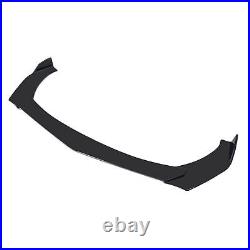 4PCS Universal Front Bumper Lip Body Kit Spoiler Fit GMC Honda Civic BMW Benz T1