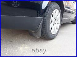 4Pcs/Set Black ABS Soft Plastic Splash Guards Mud Flaps Fender For Car Truck RV