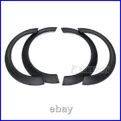 4 CONCAVE Fender Flares Widebody Bolt-On Wheel Arches Matte For VW Beetle Golf