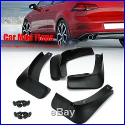 4 x Car Mudguards Mud Flaps Fender Flares For VW Volkswagen golf 7 MK7 2014-2017