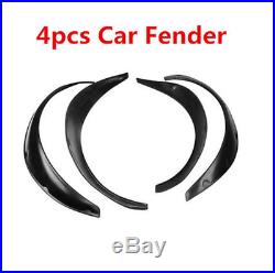 4pcs Carbon Fiber Fender Wheel Arches Flare extension flares wide arches Kit