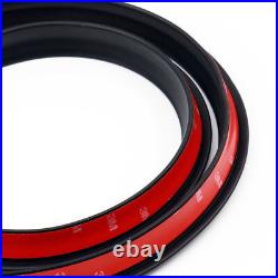 4x Black 1.5m Car Wheel Fender Extension Moulding Flares Trim Strip Edge SUV