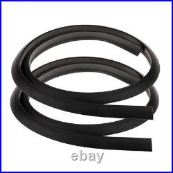 4x Black 1.5m Car Wheel Fender Extension Moulding Flares Trim Strip Edge SUV