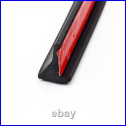 4x Black 1.5m Car Wheel Fender Extension Moulding Flares Trim Strip Edge SUV