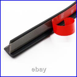 4x Black 1.5m Car Wheel Fender Extension Moulding Flares Trim Strip Edge SUV
