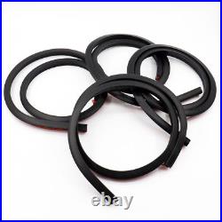 4x Black 1.5m Car Wheel Fender Extension Moulding Flares Trim Strip Edge SUV