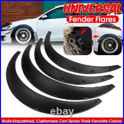 4x Universal 2/50mm + 2.75/70mm Fender Flares JDM Over Wide Body Wheel Arches