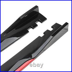 78.7 Side Skirt Panel Lip + Rear Bumper Diffuser Canard For Volkswagen Golf GTI