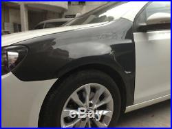Auto Door Fenders Side Blade Skirts Carbon Fiber For Volkswagen VW Golf 6 MK6