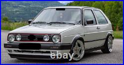 Black Euro Fender Flares Wheel Arch Set For VW MK2 Golf CL GL KAT 85-88 NOT G60