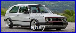 Black Euro Fender Flares Wheel Arch Set For VW MK2 Golf CL GL KAT 85-88 NOT G60