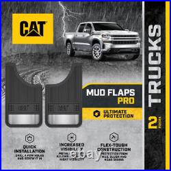 CAT Car Mud Flaps for Trucks Tough Splash Mud Guards Fenders Front/Rear Fit