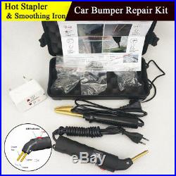 Car Bumper Hot Stapler Fairing Fender Welder Gun & Smoothing Iron Bumper Repair