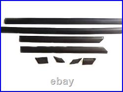 Car Door Side Skirt Fender Panel Moulding Trims Fit for 93-98 Euro MK3 Vento 4DR