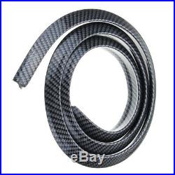 Car Rubbing Strip Wheel Eyebrow Trim Strip Protective Strips 150cm Carbon Fiber