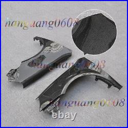 Carbon Fiber Fenders Side Air Outlet Cover For 2004-2008 VW Volkswagen GOLF5 GTI