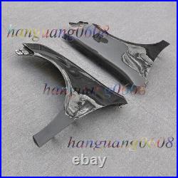 Carbon Fiber Fenders Side Air Outlet Cover For 2004-2008 VW Volkswagen GOLF5 GTI