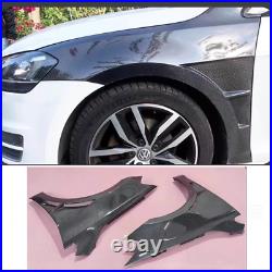 Carbon Fiber Front Fender Bumper Side For Volkswagen Golf 7 7.5 MK7 GTI
