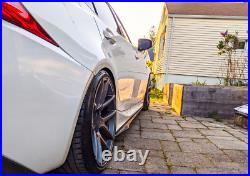 Carbon Fiber Side Skirts Door Edge Trim For BMW VW Benz AUDI Honda Mazda 205CM