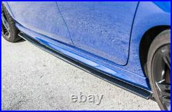 Carbon Fiber Side Skirts Spoiler Lip Splitter Fit For VW Golf 6 VI MK6 R20 10-13
