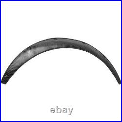 Carbon Look Car Flexible Fender Flares Wheel Arches For Toyota Corolla Hatchback