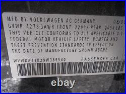 Chassis ECM Transmission Behind Left Hand Fender 6 Speed Fits 08-09 GOLF