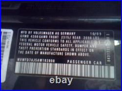 Chassis ECM Transmission Behind Left Hand Fender 6 Speed Fits 10 GOLF 28020871