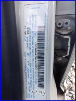 Chassis ECM Transmission Behind Left Hand Fender Fits 03-04 07 GOLF 22345568